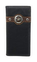 Texas West Men's Genuine Leather Praying Cowboy Bifold Wallet in 3 Colors