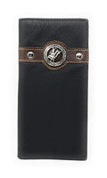 Texas West Men's Genuine Leather Rodeo Bifold Wallet in 3 Colors