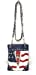 Premium American Flag Mini Messenger Bags Purses in Multi-color