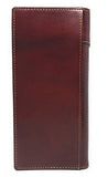 Western Genuine Leather Praying Cowboy Tooled Laser Cut Men's Long Bifold Wallet in 10 colors