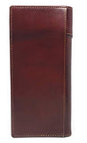 Western Genuine Leather Rodeo Tooled Laser Cut Men's Long Bifold Wallet in 8 colors