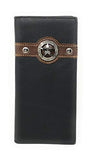 Texas West Men's Genuine Leather Star Bifold Wallet in 3 Colors