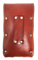 Texas West Western Cowboy Tooled Floral Leather Horse Concho Belt Loop Extra Large Cellphone Holster Case