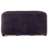 Texas West Women's Cross Flower Shoulder Handbag Wallet in 6 colors