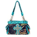 HOT SALE Western Rhinestone Camouflage Handbag With Cross/Buckle/Pistol/Multi Collections