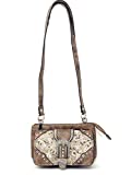 Western Rhinestone Embroidery Wallet Crossbody Clutch Bag Purse in Multi-Way