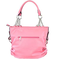 Premium Bling Bling Rhinestone Studded Fashion Tote Bag with Zipper Closure in Multi-Color