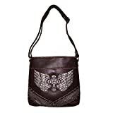 Premium Western Women's Angel Wings Cross Handbag Messenger Bag Wallet and Set