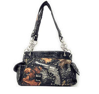 Texas West Women's Camo Pistol Gun Bullets Handbag