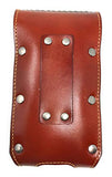 Texas West Western Cowboy Tooled Floral Leather Praying Cowboy Concho Belt Loop Cellphone Holster Case in 3 Colors