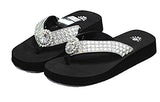 Isabella New Women's Sliver Blingbling Flip Flops