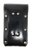 Texas West Western Cowboy Tooled Leather Cross Belt Loop Medium Cellphone Holster Case