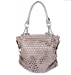 Premium Bling Bling Rhinestone Studded Fashion Tote Bag with Zipper Closure in Multi-Color