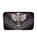 Western Women's Rhinestone Angel Wings Cross Clip Snap Wallet in 6 colors