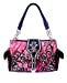 Western Rhinestone buckle Floral Design concealed carry handbag in 3 colors GP939W110ML