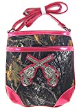 Western Camouflage Rhinestone Pistol Womens Purse Cross Body Handbags Messenger