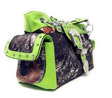 Western Rhinestone Camouflage Handbag With Matching Wallet In Multi Collections