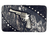 Texas West Women's Camo Pistol Gun Bullets Handbag