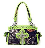 HOT SALE Western Rhinestone Camouflage Handbag With Cross/Buckle/Pistol/Multi Collections