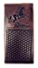 Premium Genuine Western Mens Embossed Basketweave Cowboy Long Wallet in Multi Emblem