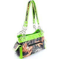 Texas West Women's Camo Pistol Gun Bullets Handbag