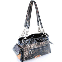 Texas West Women's Camo Pistol Gun Bullets Handbag