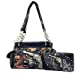 Texas West Women's Camo Pistol Gun Bullets Handbag