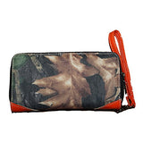 Western Rhinestone Camouflage Handbag With Matching Wallet In Multi Collections