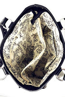 Western Sugar Skull Womens Embroidery Cross Rhinestone Concealed Carry Handbag in 5 colors
