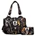 GoCowgirl Large Western Concealed Carry Weapon Purse Camouflage Camo Belt Buckle Handbag Matching Wallet