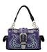 Western American Albino Style Flora Embroidery Buckle Concealed Carry Handbag in 4 Colors GP939W191