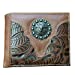 Premium Western Style Soft PU Leather Bifold Wallet in Multi- Emblem